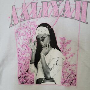 BP White  short sleeve Aaliyah t-shirt Oversize